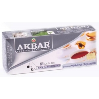 Чай Akbar  Premium Earl grey 50г (25x2г)